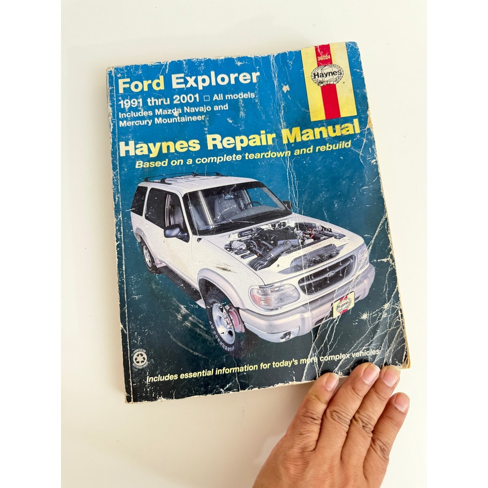 Haynes‎ Repair Manual Ford Explorer 1991-2001 Mazda Navajo Mercury Mountaineer